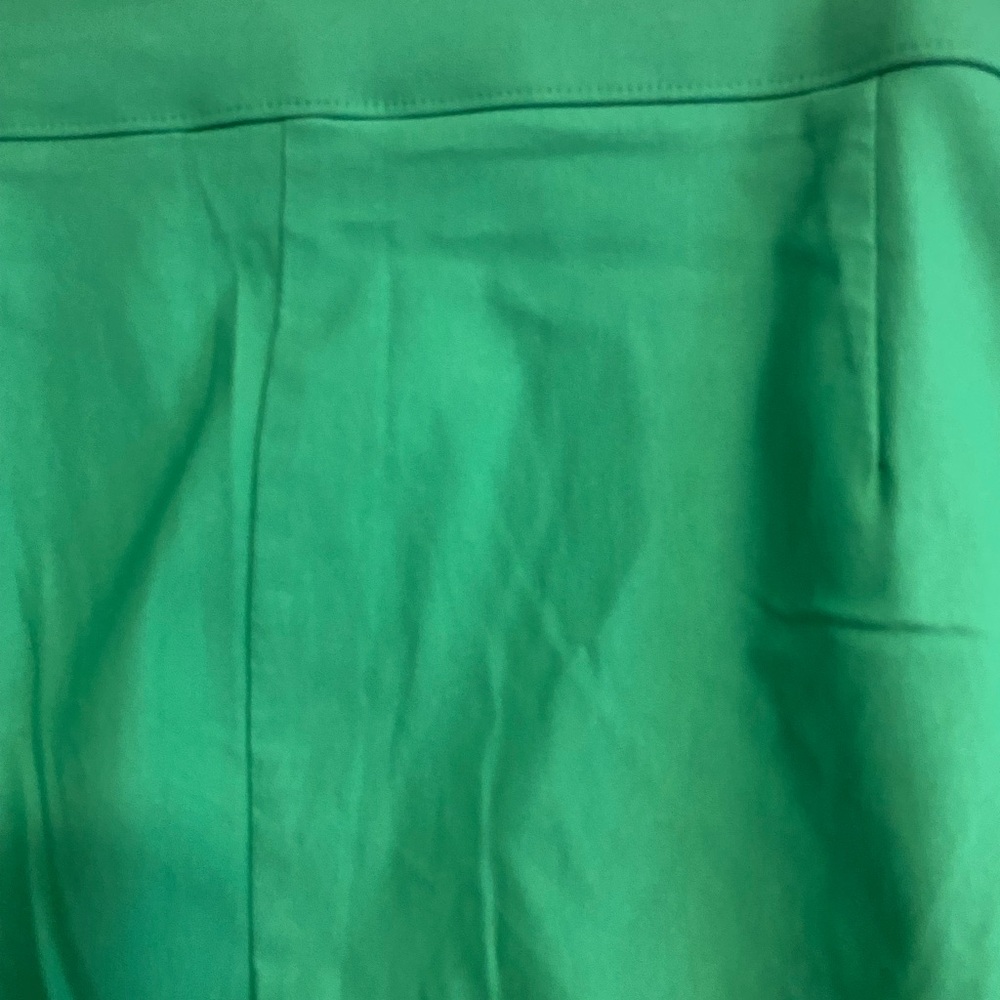 Rafael’s Women Size 18 Stretch Comfort Green Cropped Pants - Picture 8 of 10